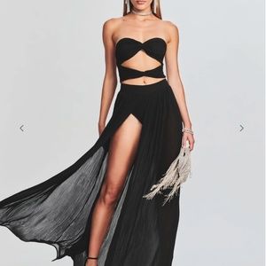 RETROFETE CARTER CHIFFON DRESS